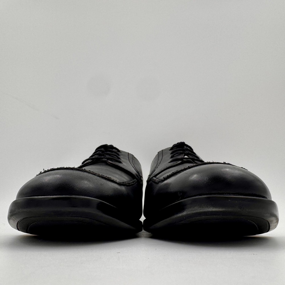 Florsheim Zaffiro Black Leather Moc Toe Oxford Dress Men's Shoes Size 8M Office - Picture 3 of 9